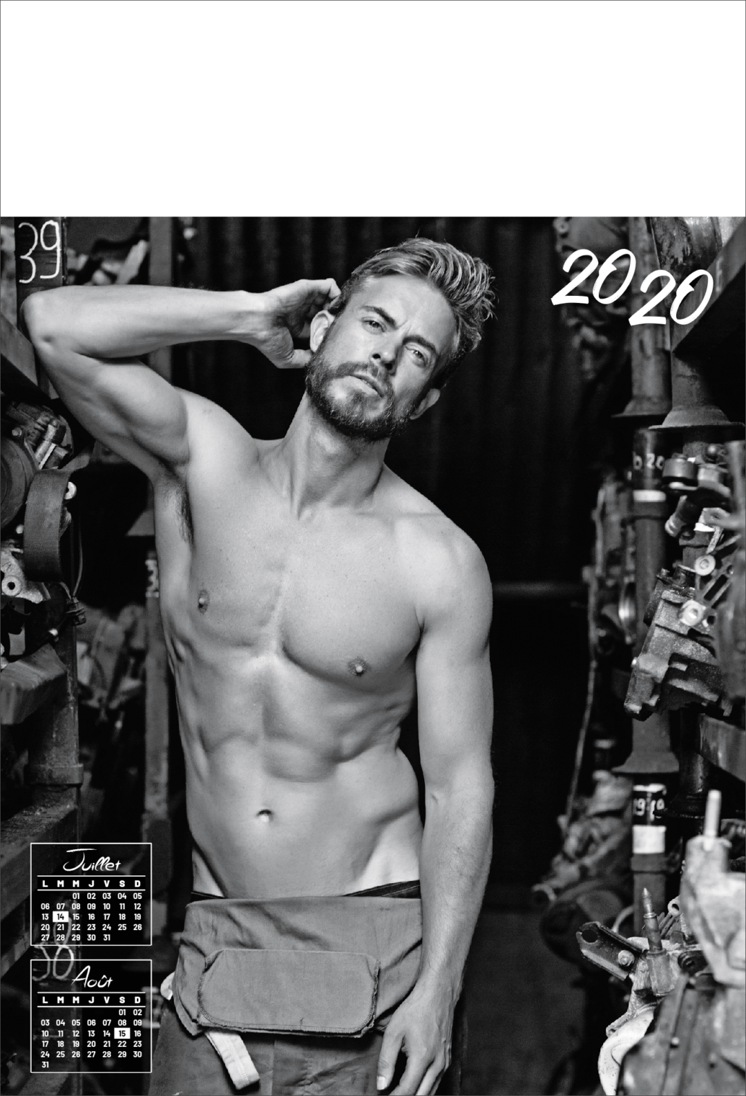 Calendrier Sexy Homme Agenda Offset 5